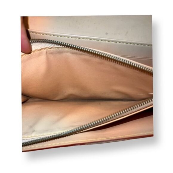 Louis Vuitton Takeshi Murakami White Monogram Multicolore Sarah Wallet - Picture 11 of 12